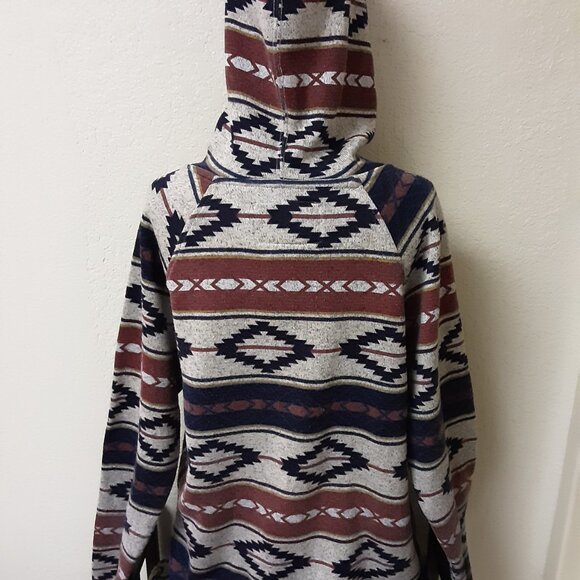 Aztec print Hoodie by Brooklyn Cloth - Picture 3 of 8